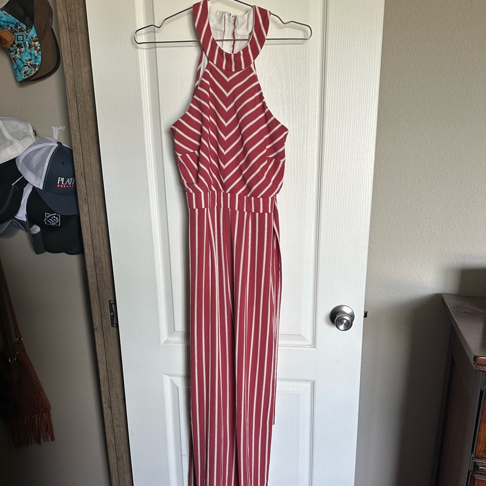 Cute striped pant suit